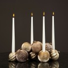 Lysestake julekule 41 cm thumbnail