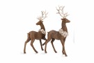 Hjort m\sølv krans og sølv horn thumbnail