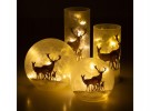 Lyslykt LED hjortedyr kule thumbnail