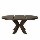 Lenox ø120 (170) rundt spisebord med 1 tilleggsplate - røkt eik thumbnail