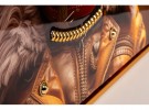 Lerretsbilde Hund med dekor  thumbnail