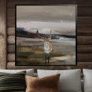 Canvas sort svevelist Vindheim 113x113 / Roy Chr. Lauritsen thumbnail