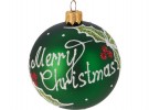 Julekule glass Merry Christmas  thumbnail