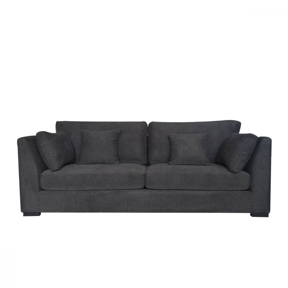 Wellington 3 seter sofa atrasitt grå 