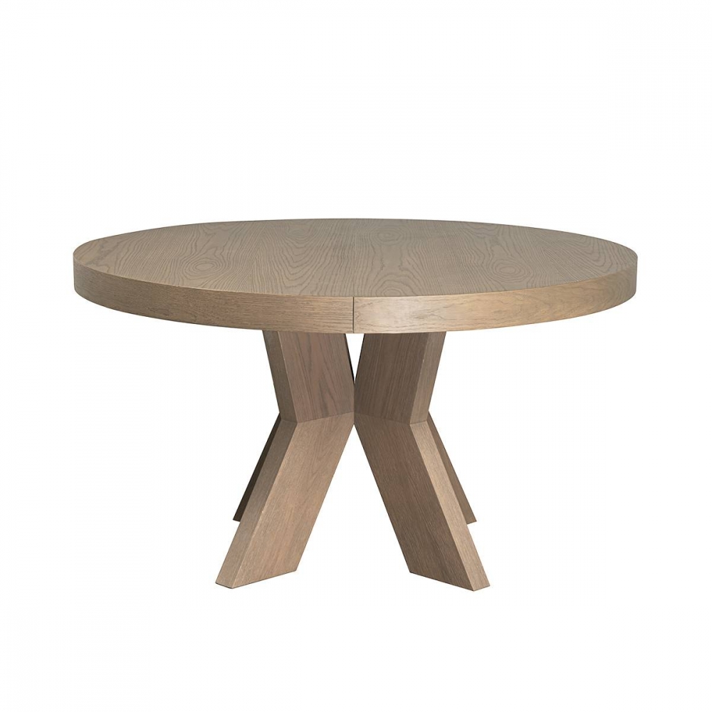 Med 2 ileggsplater. ø125cm